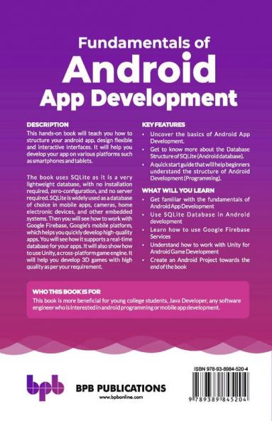 Fundamentals of Android App Development