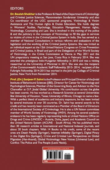 A Global Perspective of Victimology and Criminology: Yesterday Today and Tomorrow