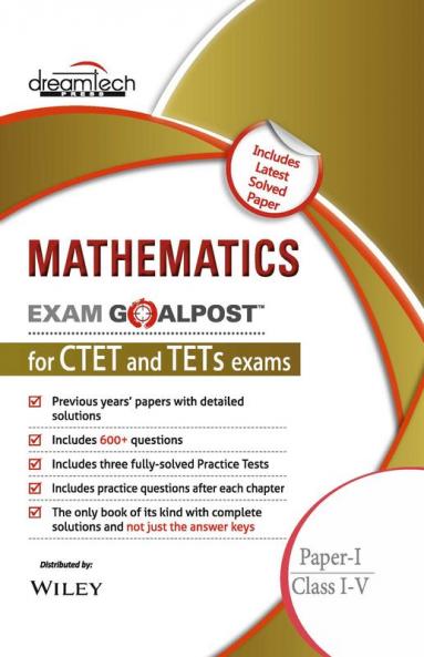 Mathematics Exam Goalpost for CTET and TETs Exams Paper-I Class I-V 2021