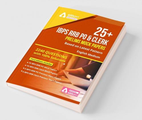 25+ IBPS RRB Mock Papers for PO & Clerk Book
