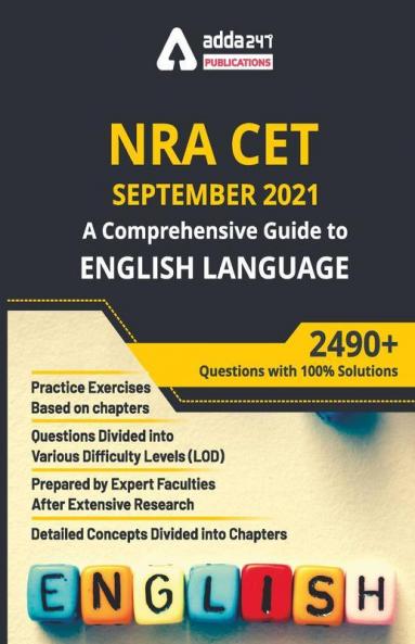 A Comprehensive Guide to English Language for NRA CET Exam