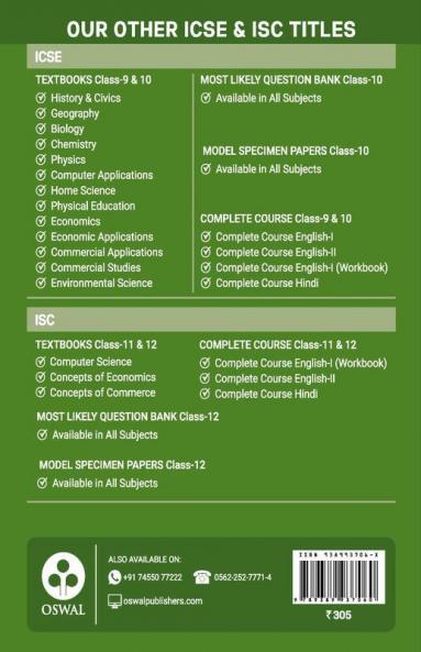 Environmental Science: Textbook for ICSE Class 9