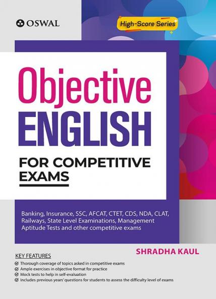 Objective English For Competitive Examinations