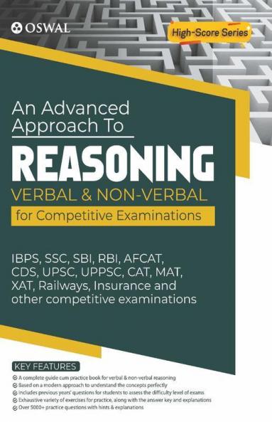 An Advanced Approach to Verbal & Non-Verbal Reasoning for Competitive Exams