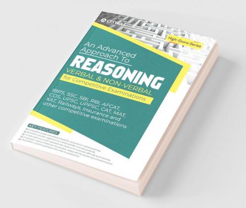 An Advanced Approach to Verbal & Non-Verbal Reasoning for Competitive Exams