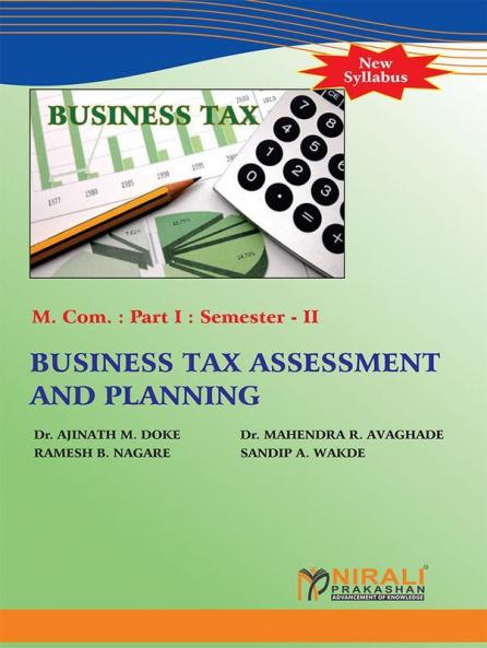 Business Tax Assessmentand Planning