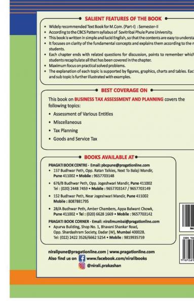 Business Tax Assessmentand Planning