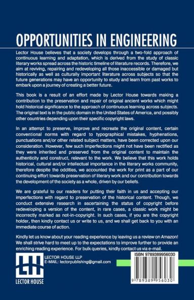 Opportunities In Engineering
