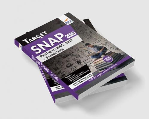 TARGET SNAP 2020 (Past Papers 2005 - 2019) + 5 Mock Tests 12th Edition