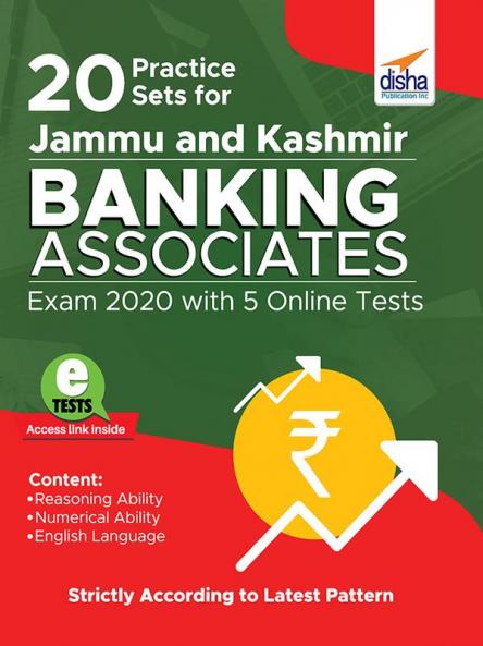20 Practice Sets for Jammu and Kashmir Banking Associates Exam 2020 with 5 Online Tests