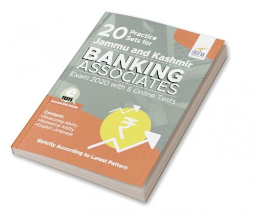 20 Practice Sets for Jammu and Kashmir Banking Associates Exam 2020 with 5 Online Tests