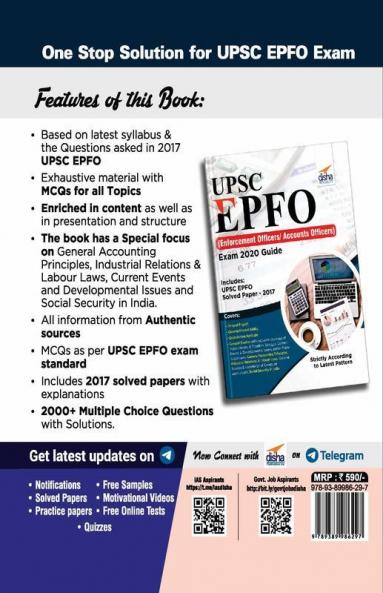 UPSC EPFO (Enforcement Officers/ Accounts Officers) Exam 2020 Guide