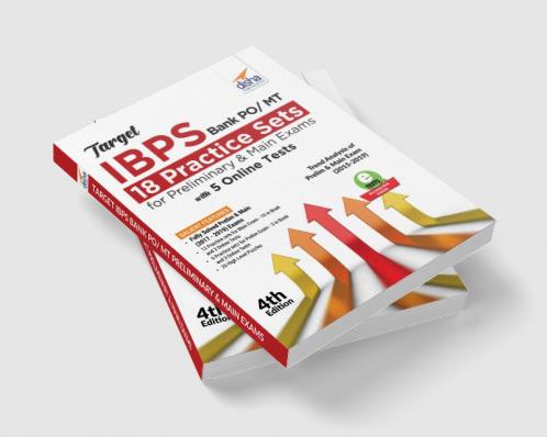 Target IBPS Bank PO/ MT 18 Practice Sets for Preliminary & Main Exams with 5 Online Tests 4th Edition