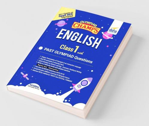 Olympiad Champs English Class 1 with Past Olympiad Questions 3rd Edition
