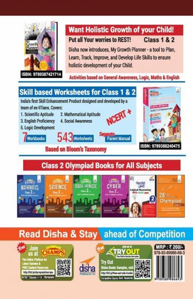 Olympiad Champs English Class 2 with Past Olympiad Questions 3rd Edition