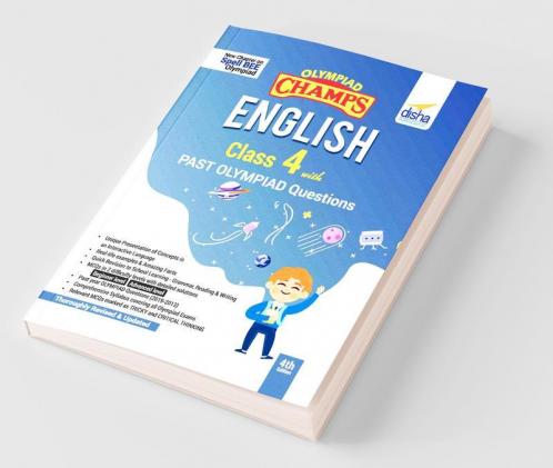 Olympiad Champs English Class 4 with Past Olympiad Questions 4th Edition