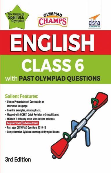 Olympiad Champs English Class 6 with Past Olympiad Questions 3rd Edition