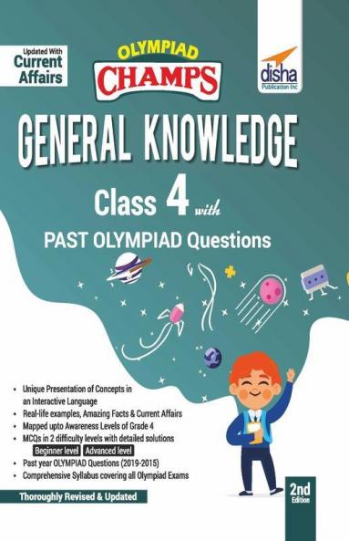 Olympiad Champs General Knowledge Class 4 with Past Olympiad Questions 2nd Edition