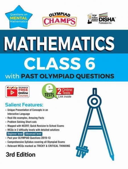 Olympiad Champs Mathematics Class 6 with Past Olympiad Questions 3rd Edition