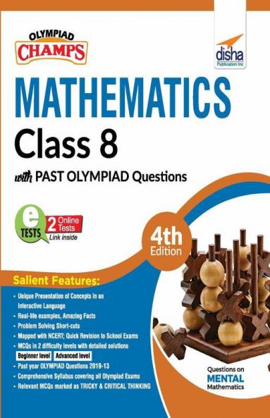 Olympiad Champs Mathematics Class 8 with Past Olympiad Questions 4th Edition