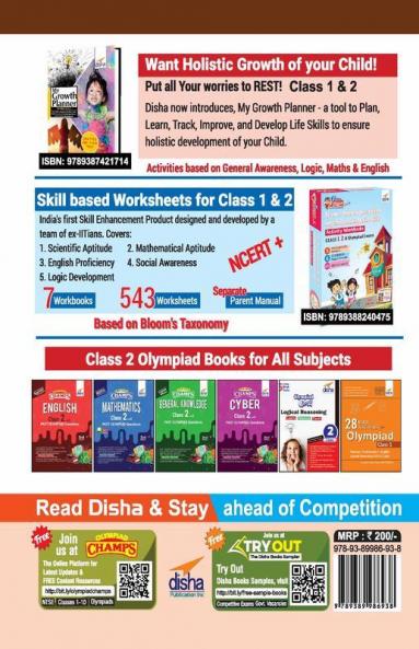 Olympiad Champs Science Class 2 with Past Olympiad Questions 3rd Edition