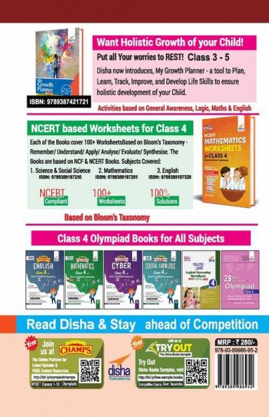 Olympiad Champs Science Class 4 with Past Olympiad Questions 4th Edition
