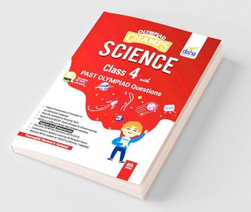 Olympiad Champs Science Class 4 with Past Olympiad Questions 4th Edition