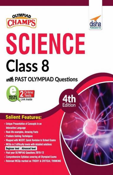 Olympiad Champs Science Class 8 with Past Olympiad Questions 4th Edition