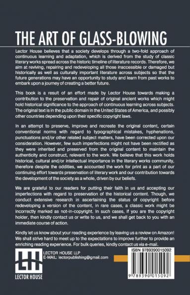 The Art Of Glass-Blowing