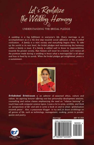 Lets revitalize the wedding harmony Understanding the Bridal Pledge