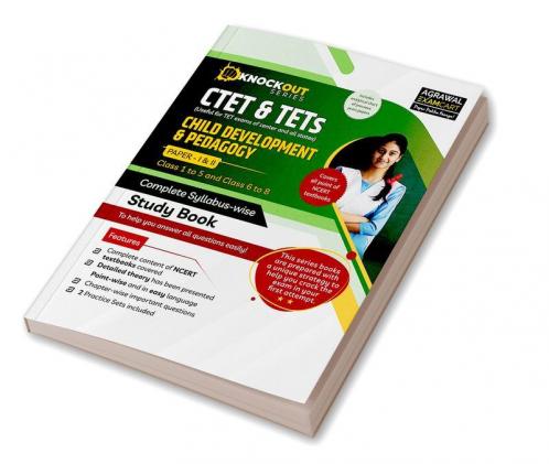 Examcart Knock Out Series CTET & TETs Paper 1 and 2 (Class 1 to 5 & 6 to 8) Child Development and Pedagogy Textbook for 2023 Exam in English