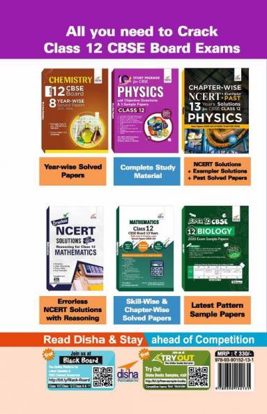 Chemistry Class 12 CBSE Board 13 Years Skill-wise & Chapter-wise Solved Papers (2008 - 20) 8th Edition