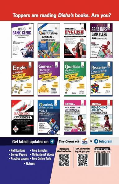 IBPS Clerk 9 Year-wise Preliminary & Main Exams Solved Papers (2011-20)