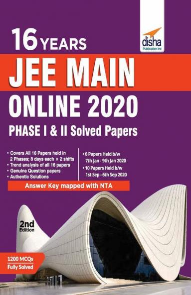 16 JEE Main Online 2020 Phase I & II Solved Papers