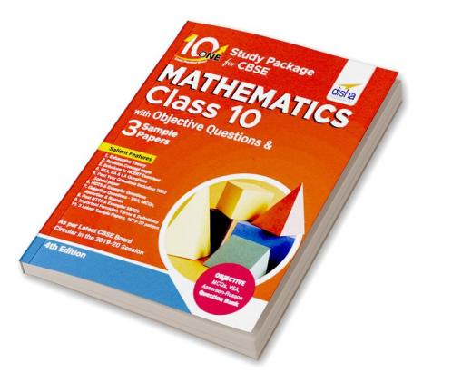 10 in One Study Package for CBSE Mathematics Class 10 with Objective Questions & 3 Sample Papers 4th Edition