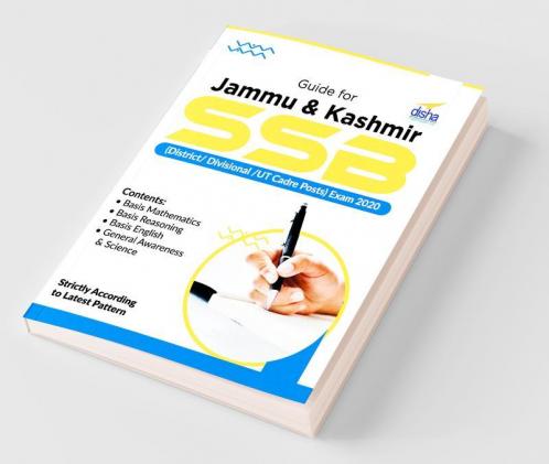 Guide for Jammu & Kashmir SSB (District/ Divisional /UT Cadre Posts) Exam 2020