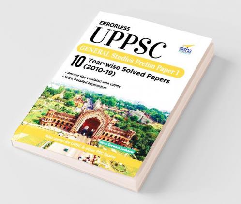 Errorless UPPSC General Studies Prelim Paper 1 - 10 Year-wise Solved Papers (2010 - 19)