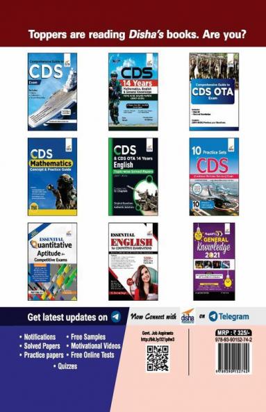 CDS & CDS OTA 14 Years General Knowledge Topic wise Solved Papers (2007-2020)