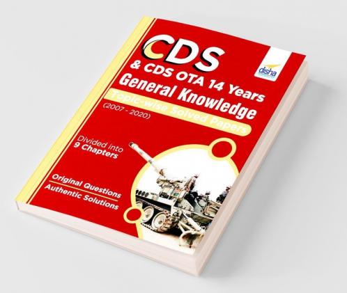 CDS & CDS OTA 14 Years General Knowledge Topic wise Solved Papers (2007-2020)