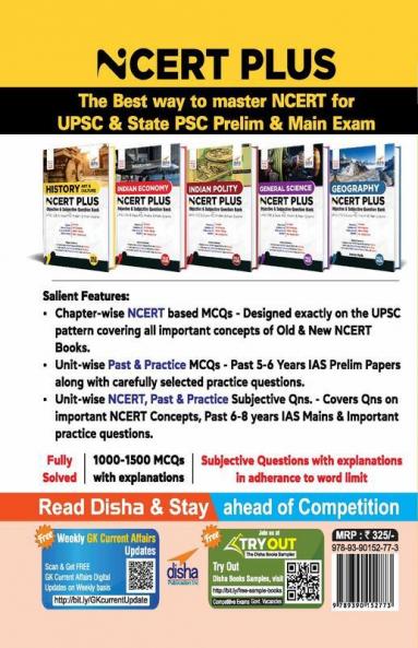History Art & Culture NCERT PLUS Objective MCQs for UPSC CSE & State PSC Prelim Exams