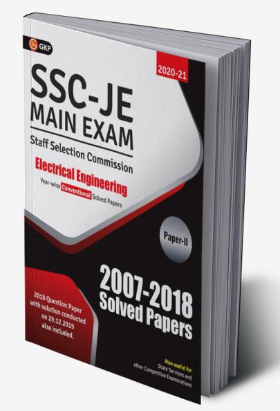 SSC 2021 : Junior Engineer - Electrical Engineering Paper II - Conventional Solved Papers (2007-2018)