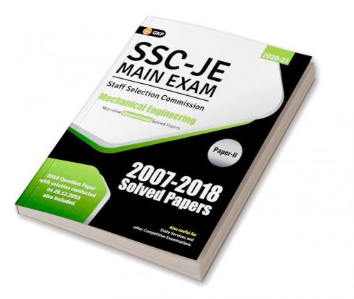 SSC 2021 : Junior Engineer - Mechanical Engineering Paper II - Conventional Solved Papers (2007-2018)