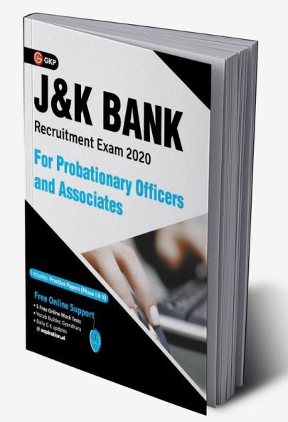 J & K Bank 2020 Probationary Officers & Associates - Guide