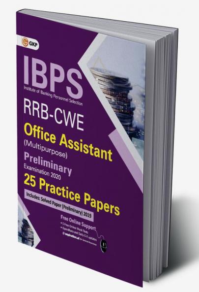 IBPS RRB-CWE Office Assistant (Multipurpose) Preliminary --25 Practice Papers