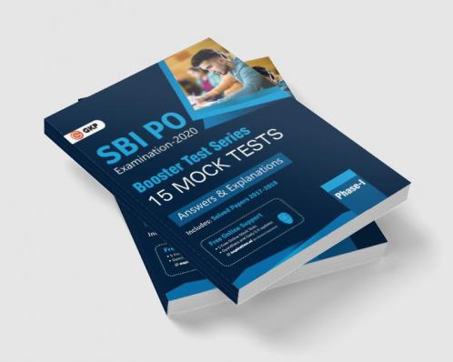 SBI 2020 : Probationary Officers' Phase I - Booster Test Series - 15 Mock Tests (Questions Answers & Explanations)