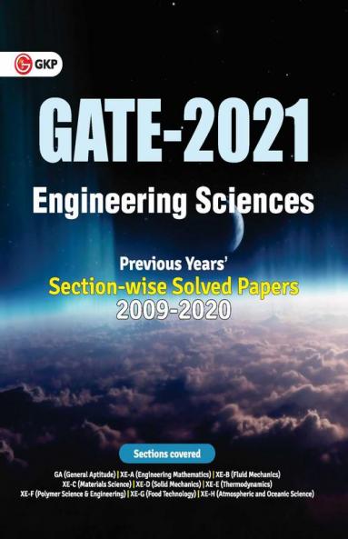 GATE 2021 - Engineering Sciences - Previous Years' Solved Papers 2009-2020 (Section-Wise)