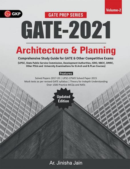 GATE 2021 : Architecture & Planning Vol. 2 by Ar. Jinisha Jain