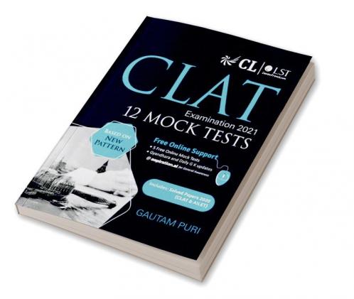CLAT 2021 : 12 Mock Tests