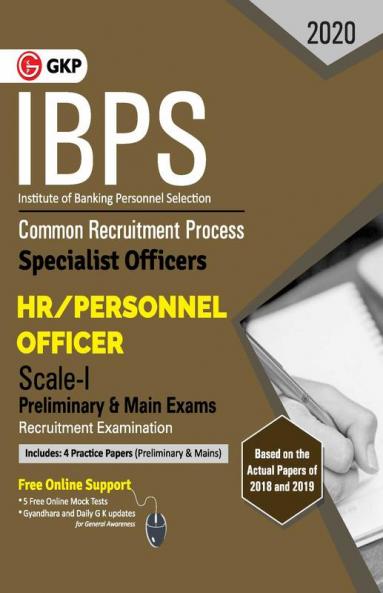 IBPS 2020 : Specialist Officers - HR/Personnel Officer Scale I (Preliminary & Mains)- Guide