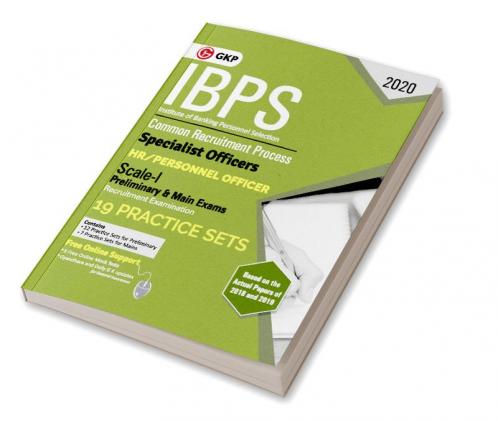 IBPS 2020 : Specialist Officers - HR/Personnel Officer Scale I (Preliminary & Mains)- 19 Practice Sets